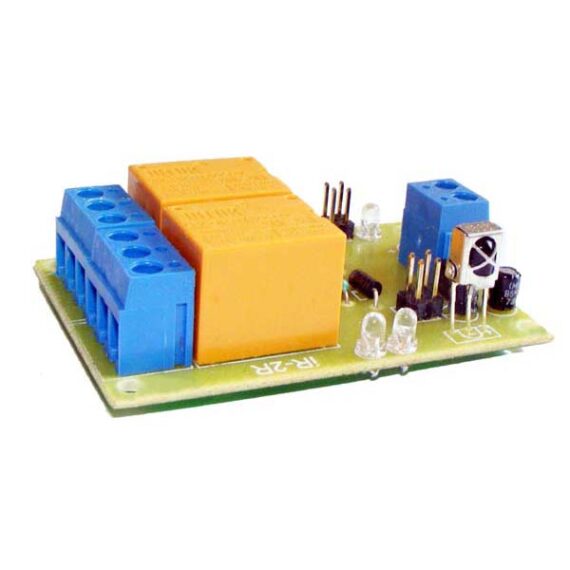 2 Channel IR Remote Control Relay Board – IR-2R