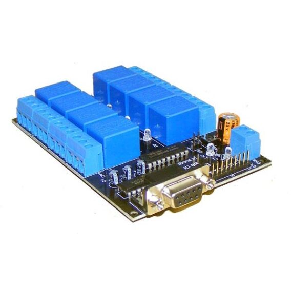 IRS-8R 8 Channel RS232 Relay Card